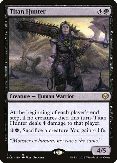 Titan Hunter (Commander 2022 Starter Decks) Near Mint - Nick Nack's Full Frontal Attack