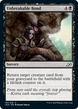 Unbreakable Bond (Ikoria: Lair of Behemoths) Near Mint - Nick Nack's Full Frontal Attack