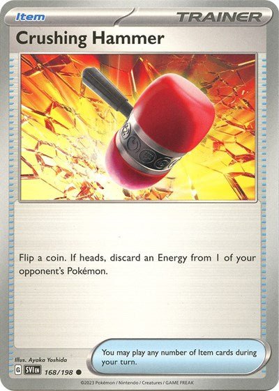 Crushing Hammer (Scarlet and Violet: Base Set) Near Mint - Nick Nack's Full Frontal Attack