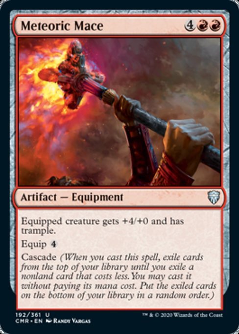 Meteoric Mace (Commander Legends) Near Mint - Nick Nack's Full Frontal Attack