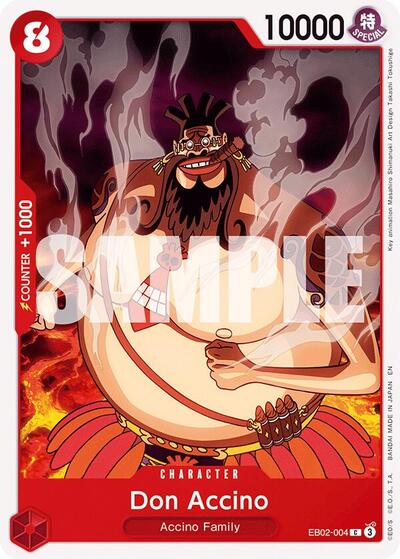 Don Accino (Extra Booster: Anime 25th Collection) Near Mint - Nick Nack's Full Frontal Attack