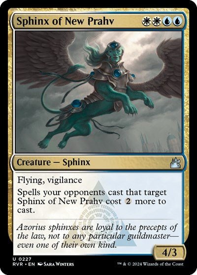 Sphinx of New Prahv (Ravnica Remastered) Near Mint - Nick Nack's Full Frontal Attack