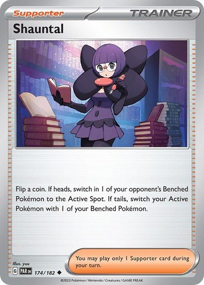 Shauntal (Scarlet and Violet: Paradox Rift) Near Mint - Nick Nack's Full Frontal Attack