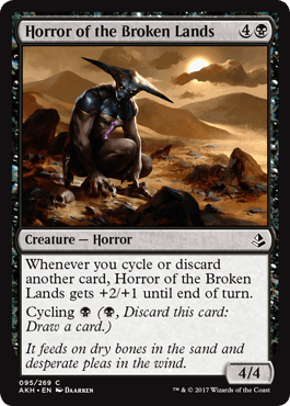 Horror of the Broken Lands (Amonkhet) Near Mint - Nick Nack's Full Frontal Attack