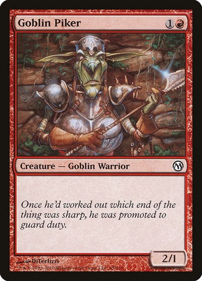 Goblin Piker (Duels of the Planeswalkers) Near Mint