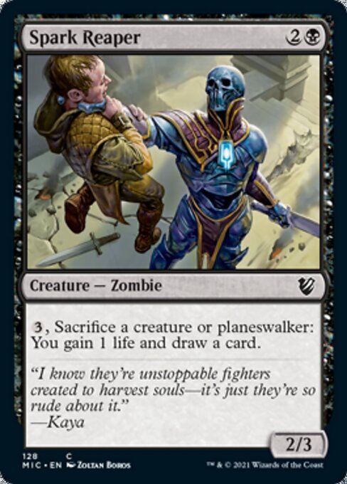 Spark Reaper (Commander 2021 Midnight Hunt) Near Mint - Nick Nack's Full Frontal Attack