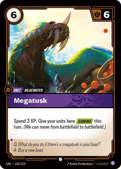 Megatusk (Unleashed) Near Mint