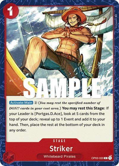Striker (Pillars of Strength) Near Mint - Nick Nack's Full Frontal Attack