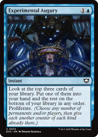 Experimental Augury (Commander: Edge of Eternities) Near Mint - Nick Nack's Full Frontal Attack