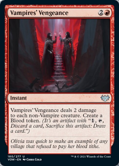 Vampires' Vengeance (Innistrad: Crimson Vow) Near Mint - Nick Nack's Full Frontal Attack
