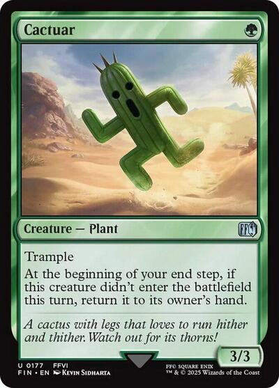 Cactuar (Universes Beyond: FINAL FANTASY) Near Mint - Nick Nack's Full Frontal Attack