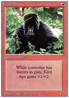 Kird Ape (Revised) Near Mint - Nick Nack's Full Frontal Attack