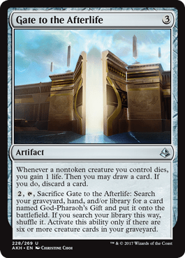 Gate to the Afterlife (Amonkhet) Near Mint - Nick Nack's Full Frontal Attack