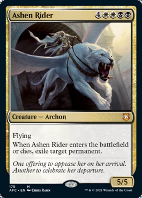 Ashen Rider (Commander 2021 Forgotten Realms) Near Mint - Nick Nack's Full Frontal Attack