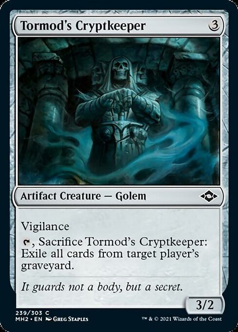 Tormod's Cryptkeeper (Modern Horizons 2) Light Play Foil - Nick Nack's Full Frontal Attack