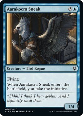 Aarakocra Sneak (Commander Legends: Battle for Baldur's Gate) Near Mint - Nick Nack's Full Frontal Attack