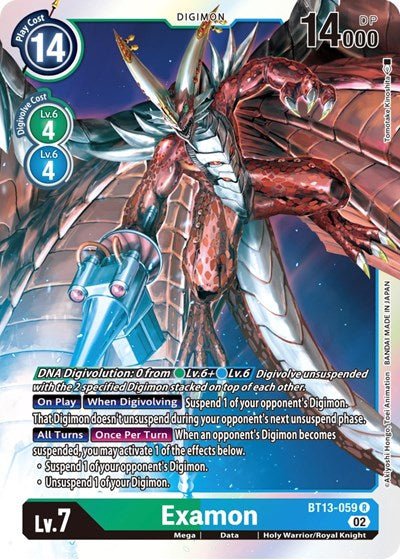 Examon (Versus Royal Knights) Near Mint - Nick Nack's Full Frontal Attack