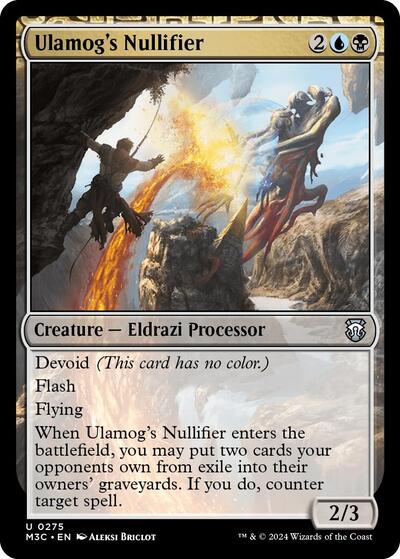 Ulamog's Nullifier (Commander: Modern Horizons 3) Near Mint - Nick Nack's Full Frontal Attack