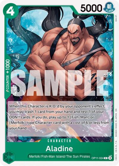 Aladine (A Fist of Divine Speed) Near Mint - Nick Nack's Full Frontal Attack