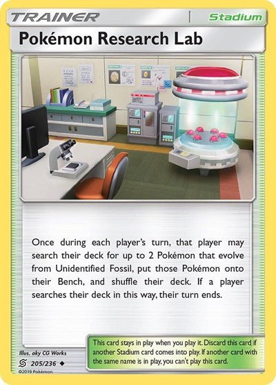 Pokemon Research Lab (SM - Unified Minds) Near Mint - Nick Nack's Full Frontal Attack