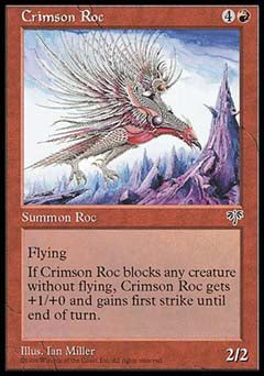 Crimson Roc (Mirage) Light Play - Nick Nack's Full Frontal Attack