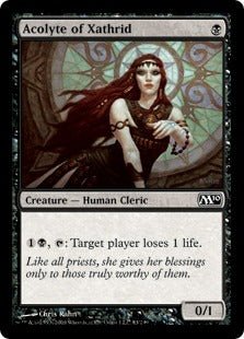 Acolyte of Xathrid (Magic 2010 Core Set) Near Mint - Nick Nack's Full Frontal Attack