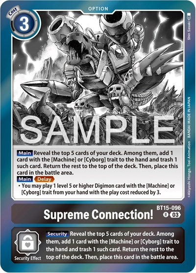 Supreme Connection! (Exceed Apocalypse) Near Mint Foil