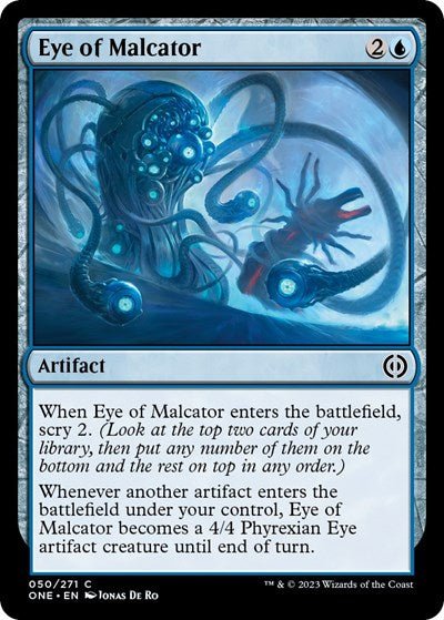 Eye of Malcator (Phyrexia: All Will Be One) Near Mint - Nick Nack's Full Frontal Attack