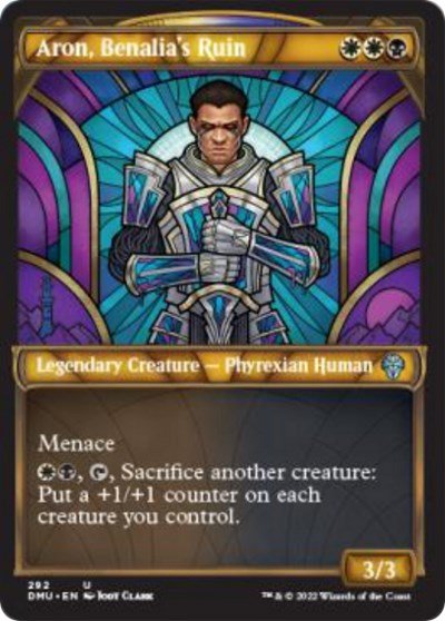 Aron, Benalia's Ruin (Showcase) (Dominaria United) Near Mint - Nick Nack's Full Frontal Attack