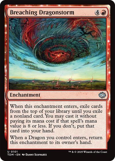 Breaching Dragonstorm (Tarkir: Dragonstorm) Near Mint - Nick Nack's Full Frontal Attack