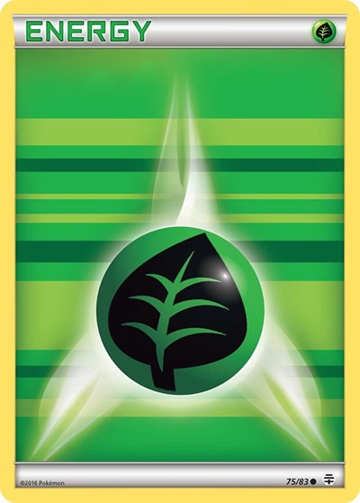 Grass Energy (Generations) Near Mint Reverse Holofoil