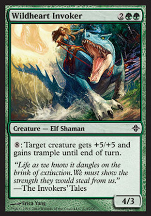 Wildheart Invoker (Rise of the Eldrazi) Light Play