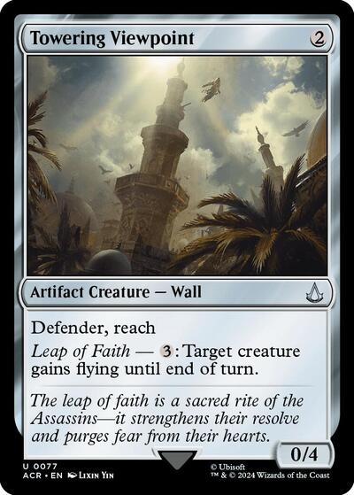 Towering Viewpoint (Universes Beyond: Assassin's Creed) Near Mint - Nick Nack's Full Frontal Attack