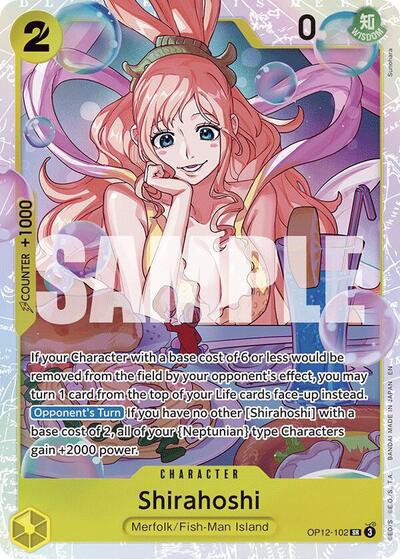 Shirahoshi (Legacy of the Master) Near Mint Foil