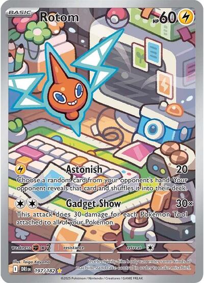 Rotom - 197 (SV10: Destined Rivals) Near Mint Holofoil