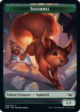 Squirrel Token (Unfinity) Near Mint