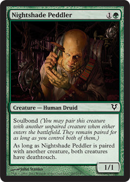 Nightshade Peddler (Avacyn Restored) Light Play