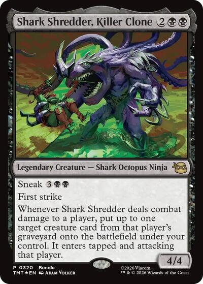 Shark Shredder, Killer Clone (Promos: Unique and Miscellaneous) Near Mint Foil