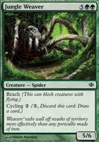 Jungle Weaver (Shards of Alara) Light Play - Nick Nack's Full Frontal Attack