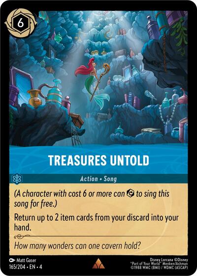 Treasures Untold (Ursula's Return) Near Mint - Nick Nack's Full Frontal Attack
