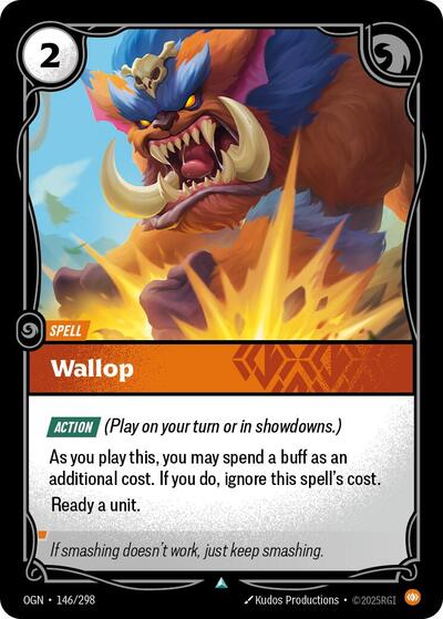 Wallop (Origins) Near Mint - Nick Nack's Full Frontal Attack