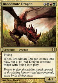 Broodmate Dragon (Shards of Alara) Near Mint - Nick Nack's Full Frontal Attack