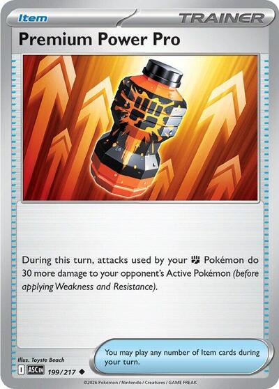 Premium Power Pro (ME: Ascended Heroes) Near Mint - Nick Nack's Full Frontal Attack