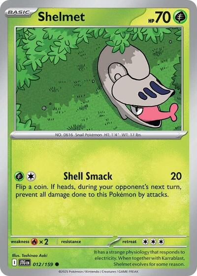 Shelmet (SV09: Journey Together) Near Mint - Nick Nack's Full Frontal Attack