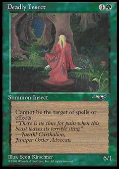 Deadly Insect (Red Robe) (Alliances) Light Play