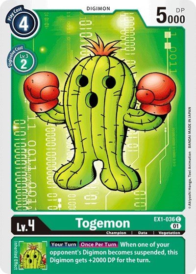 Togemon (Classic Collection) Near Mint - Nick Nack's Full Frontal Attack