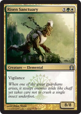 Risen Sanctuary (Return to Ravnica) Near Mint - Nick Nack's Full Frontal Attack