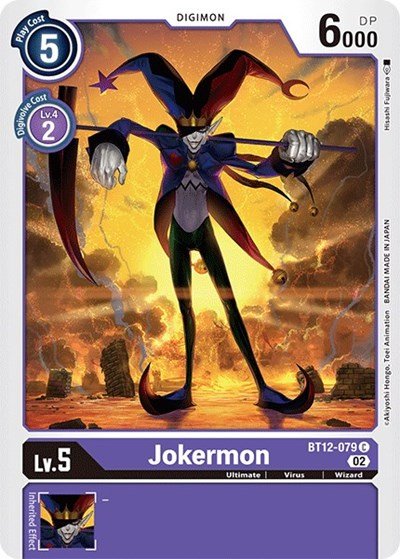 Jokermon (Across Time) Near Mint - Nick Nack's Full Frontal Attack