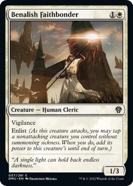 Benalish Faithbonder (Dominaria United) Near Mint - Nick Nack's Full Frontal Attack