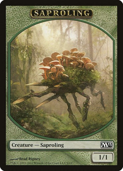Saproling Token (Magic 2013 (M13)) Light Play